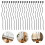 50Pcs Black Natural Rattan Aromatherapy Diffuser Sticks for Home Scent 5