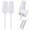 40Pièces Spray Plastique Blanche Remplaçable Pour Voyage 6