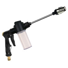 Variable Garden Hose Sprayer Including Comfortable Handle And