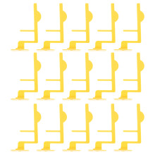 15St Gele Plastic Ip Plaathouder Voor Tandheelkunde, Stabil En Compact