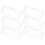 6Pcs Compact Plastic Nail Art Tools Carrying Case for Home Use 1