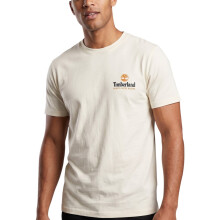 (Cream, S) Timberland Mens T Shirts Casual Summer Top