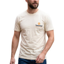 (Light Yellow, L) Timberland Mens T Shirts Casual Summer Top