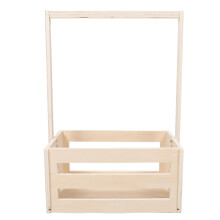 Babyshower Holzkiste Beige, Aufbewahrung Für Babykleidung