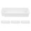 4St Wit PP Keuken Lade Organizer Set, Verstelbare Besteklade 1