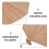 Compact Bamboo Folding Fan Decorative Chinese Style Hand Fan 4
