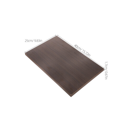 Double Sided Wood Sheets Light Brown for DIY Shelving and Craft 1