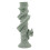 Fossile Säule Aquarium Resin Graue Römische Statue 6
