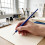 6Stk Holz Dip Pen Halter Kalligrafie Comic Zeichenhalter 9
