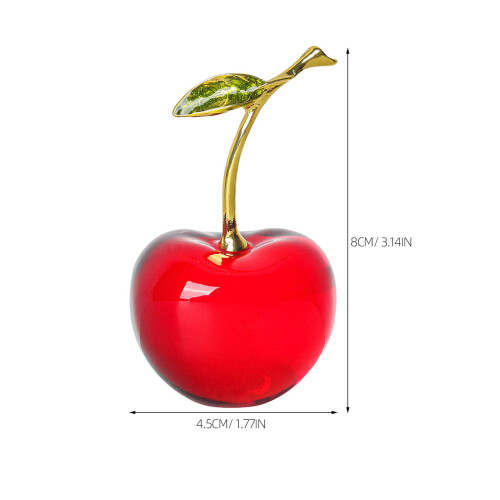 2Stk Kristall Rote Für 1