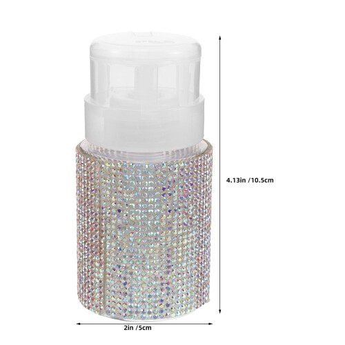 2Stk Auslaufsichere Pumpspender - Plastik Makeup Dispenser Mit 1