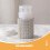 2Stk Auslaufsichere Pumpspender - Plastik Makeup Dispenser Mit 4