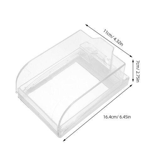 10Pcs Warm Red Pet Light Diffuser Film for Recessed Light Covers 1