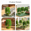 5Pcs Mini Plastic Willow Trees for Architecture Diorama Scenery 5