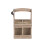 Oak Effect 4 Beer Bottle Carrier with Bottle Opener 4