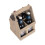 Oak Effect 4 Beer Bottle Carrier with Bottle Opener 5