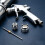 1Set Silver Spray Gun Fluid Nozzle Needle Cap Replacement Kit for Cars 9