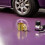 2Pcs Compact Golden Brass Ashtray Lid for Car Smokers 8
