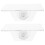 2Pcs Clear Acrylic Aquarium Ledge Shelves Suction Cup Plant Holders 1