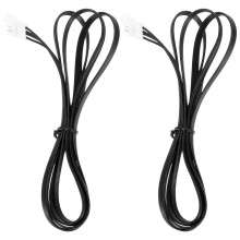 2Pcs Flexible 4-Pin Printer Motor Extension Cable for 3D Printer Use