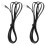 2Pcs Flexible 4-Pin Printer Motor Extension Cable for 3D Printer Use 1