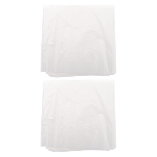 150Pcs Easy Replaceable Disposable Pet Cage Liners White Plastic Film