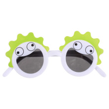 Children Sunglasses Polarized Green Tac Pc Smiling Face Design