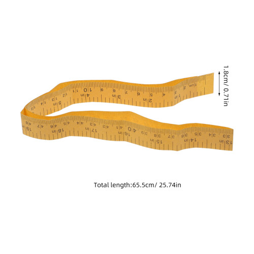 Stable Paper Ruler Tape for Tailoring and Accurate Body Sizing 1