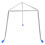 Silver Triangular Lab Tripod Stand Heat-Resistant Beaker Holder 1