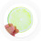 10Pcs Acrylic Lemon Bookmarks for Reading Green Fruit Page Markers Set 7