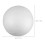 2Pcs White Foam Balls for Crafts 7 Inch Smooth Polystyrene DIY Globes 2