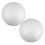 2Pcs White Foam Balls for Crafts 7 Inch Smooth Polystyrene DIY Globes 5
