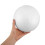 2Pcs White Foam Balls for Crafts 7 Inch Smooth Polystyrene DIY Globes 7