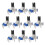 10Pièces Potentiomètres Doubles Vertical Pour Audio Piano 1