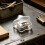 Transparent Acrylic Wind-Up Music Box Case with Precise Mechanism 3