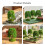 5Pcs Small Plastic Miniature Willow Trees for Model Railway Scenery 5