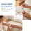 12Pcs Leakproof White Sponge Applicator Bottles for Essential Oils 5