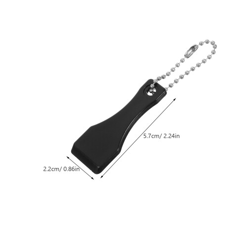 15Pcs Scratch Off Ticket Scratcher Black Plastic and Iron Ticket Tool 1