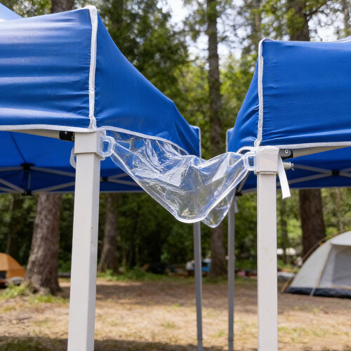 Accessoire Gouttière Drainage Eau Transparent Pour Canopy 2