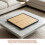Beige Go Game Board for Teaching Travel Strategy Foldable Set 5