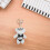 Multi Color Cute Stuffed Bear Keychain Plush Animal Decoration 8