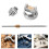 1Set Auto Spuitpistool Accessoire Kit Met Duurzame Alloy Nozzle Tips 10