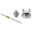 1Set Auto Spuitpistool Accessoire Kit Met Duurzame Alloy Nozzle Tips 11