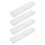 4St Wit PP Keuken Lade Organizer Set, Verstelbare Besteklade 10