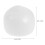 20St Wit Tpr Stressbal Met Stopper Voor DIY Sensorisch Speelgoed 2