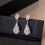 Women's Crystal Drop Earrings Dangle Design 4