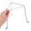 Silver Triangular Lab Tripod Stand Heat-Resistant Beaker Holder 7