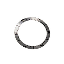 High Durability Aluminum Ceramic Dive Watch Bezel with-Silver