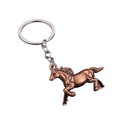 Porte-clés pendentif cheval élégant, accessoire élégant pour-B