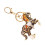 Porte-clés cheval Compact et élégant, pendentif créatif-Gris 1
